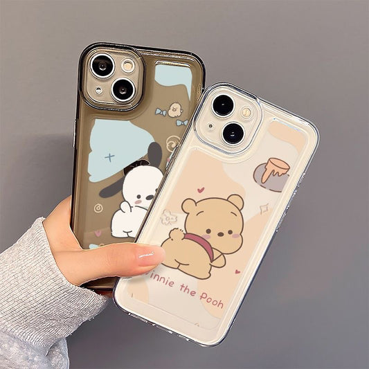 Ins Style Pacha Dog Apple 15 Phone Case Iphone13promax Soft Case 11 Female 7P Female Xr Drop-Resistant X/Xr
