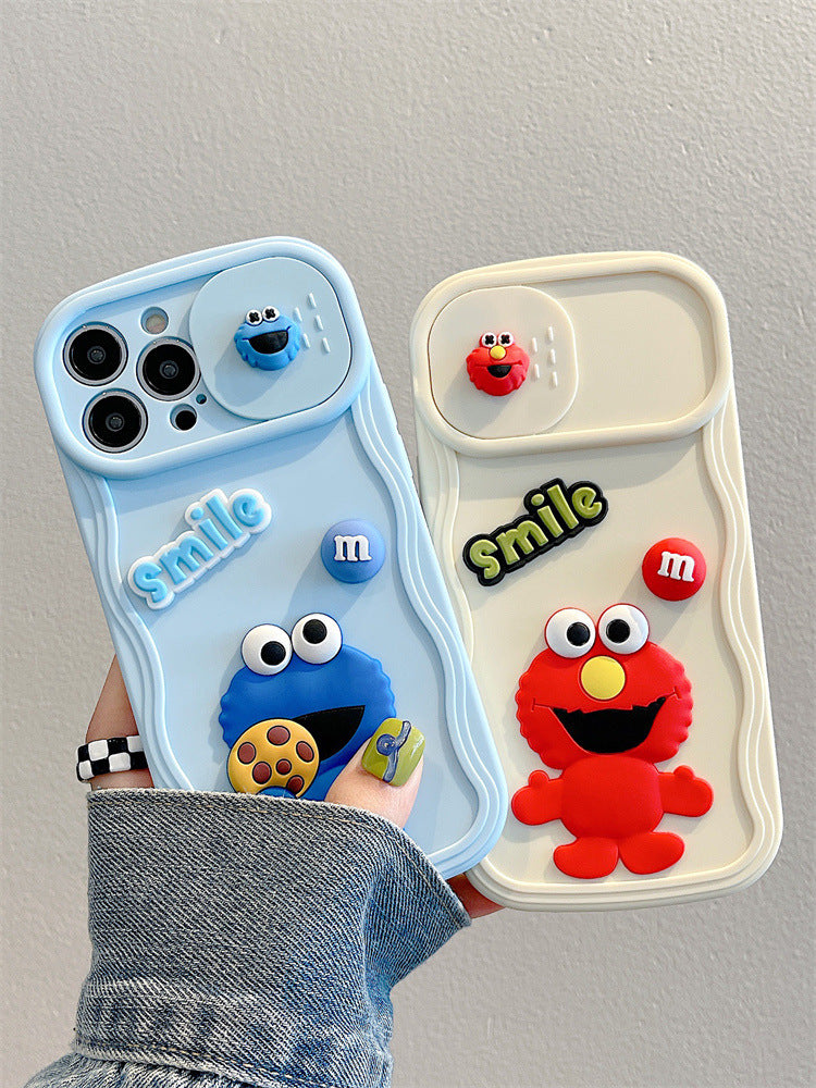 3d Cute Cartoon for Apple 15 Phone Case New 14 Women's Iphone13pro Simple 11 New