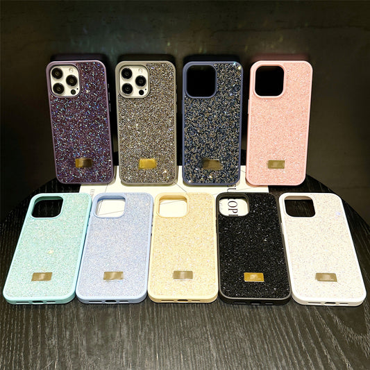 Luxury Full Diamond Iphone15promax Rhinestone Phone Case Apple 15 Suitable for 14pro Diamond Protective Case Female